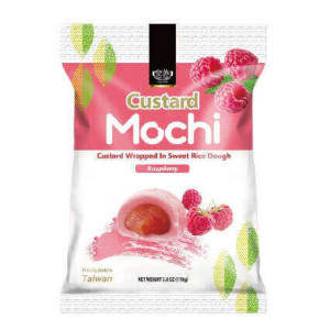 Custard Mochi Raspberry 110g