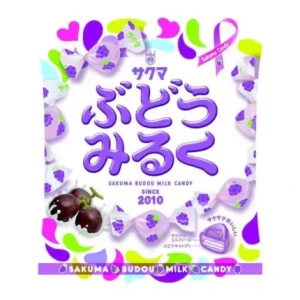 Sakuma Grape Milk Candy 40g