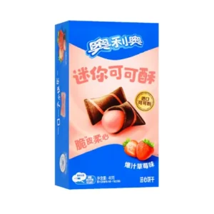 Oreo Mini Knot Crisp Juice Strawberry 40g