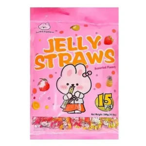 Sweet Mellow Jelly Straws Assorted 300g