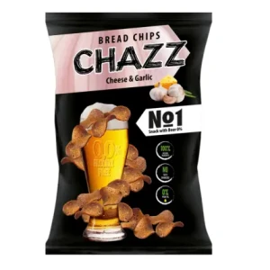 Chazz Bread Chips Garlic Cheese 100g