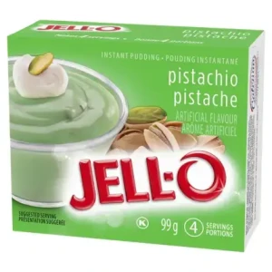 Jell-O Pistachio Instant Pudding Mix 99g