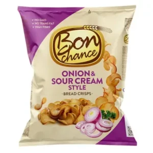 Bon Chance Onion Sour Cream Bread Crisps 120g