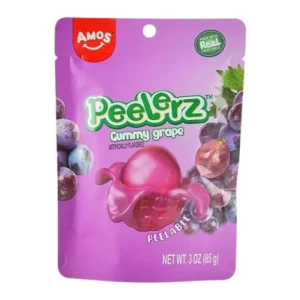 Amos Peelerz Grape Peelable Gummy 65g