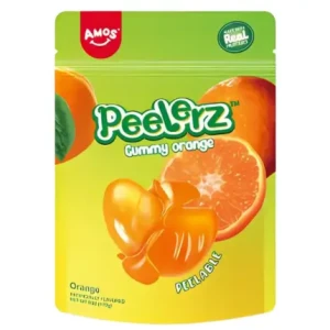 Amos Peelerz Orange Peelable Gummy 65g
