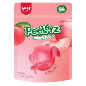 Amos Peelerz Peach Peelable Gummy 65g