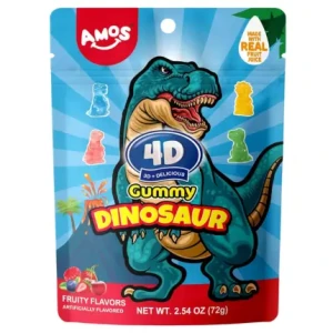 Amos 4D Gummy Dinosaur 65g