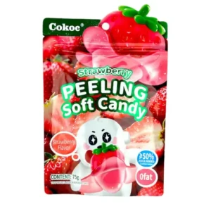 Cokoc Peeling Soft Candy Strawberry 75g