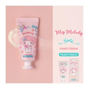 Koreański krem do rąk My Melody Brzoskwinia 30ml