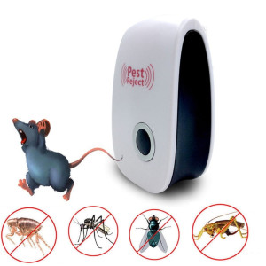 Ultradzwiekowy odstraszacz gryzoni myszy szczury kuny pest repeller