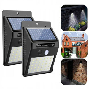 Zewnętrzna lampa solarna kinket z czujnikiem ruchy i zmierzchu