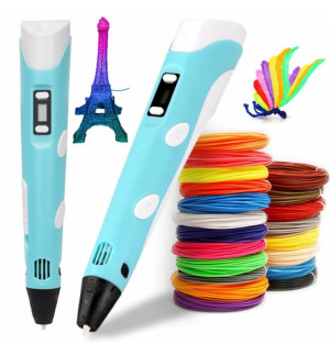 Długopis 3D dla dziecka PEN Niebieski + filament Gratis