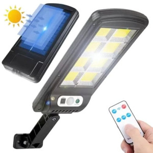 ULICZNA LAMPA SOLARNA LED Z CZUJNIKIEM RUCHU I ZMIERZCHU