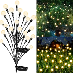 2 SZTUKI LAMPKI SOLARNE KULKI ŚWIETLIKI ZESTAW
