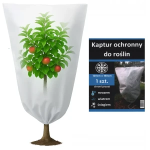 DUŻY SOLIDNY KAPTUR OCHRONNY 120 X 180 NA ROŚLINY ZIMOWY AGROWŁÓKNINA WOREK