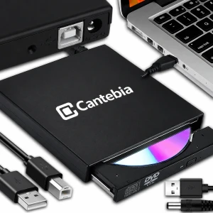 NAPĘD ZEWNĘTRZNY CD-R DVD USB Nagrywarka Do Laptopa PC Odtwarzacz Przenośny