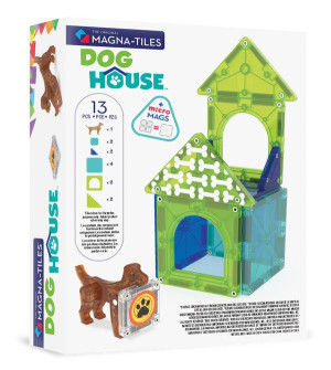 Magna-tiles MAGNA-TILES® Klocki Magnetyczne Dog House 13 el. 1095 - uniwersalny MAGNATILES® 