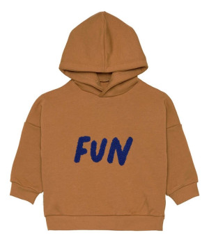 Lassig Bluza z kapturem, little gang, fun caramel, 4-6 lat 