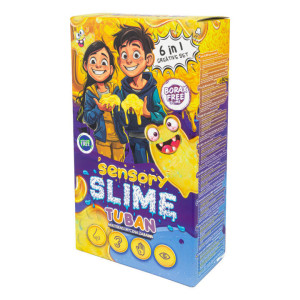 Tuban ZESTAW – DIY TUBAN SENSORY SLIME – 6 W 1 