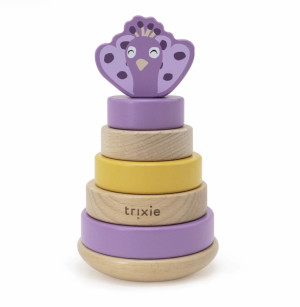 Trixie Drewniana zabawka piramida - Paw Trixie Baby 