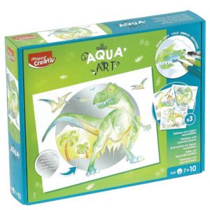Maped Creativ Aqua Art - obrazy akwarelowe motyw dinozaury 