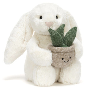 Jellycat Króliczek Kremowy z Aloesem 31 cm 