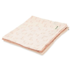 Trixie Muślinowe pieluszki 3-pack 55x55cm - Rosy Rabbit Trixie Baby 