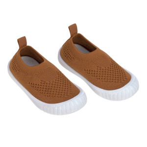 Lassig Lassig - Ultrawygodne elastyczne trampki dziecięce z antypoślizgową podeszwą - Splash & Fun caramel - 23 