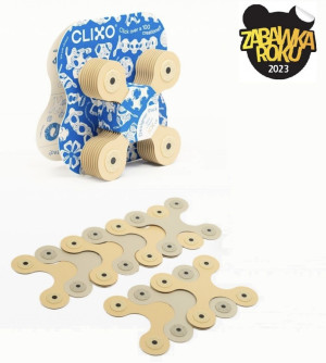 Clixo Clixo Designer Pack beżowo-szary 