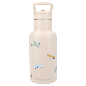 Kidzroom Butelka bidon 350 ml KIDZROOM Small Aeroplane 