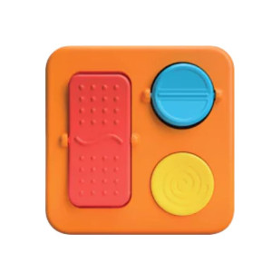 Fat Brain Toy PlayTab Sensoryczny Kwadrat. Przełączniki 
