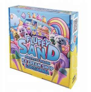 Tuban ZESTAW FLUFFY SAND - PUSZYSTY PIASEK LODZIARNIA 