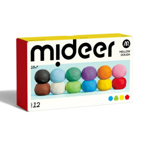 Mideer Ciastolina mideer – 12 kolorów 