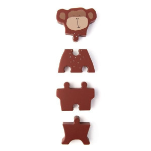 Trixie Pan Małpka, drewniane puzzle 