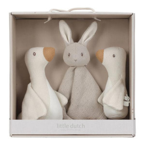Little Dutch Zestaw prezentowy dzianinowy Newborn Naturals - Little Dutch 