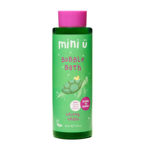 Miniu NATURALNY BĄBELKOWY PŁYN DO KĄPIELI WINOGRONO 