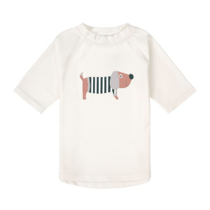 Lassig Lassig Koszulka do pływania z krótkim rękawem przeciwsłoneczna UV80 rashguard GRS Splash & Fun Beach Dog sea salt rozm. 86 
