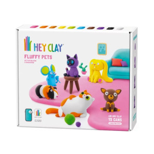 Hey Clay Hey Clay - Puchate zwierzaki + akcesoria 