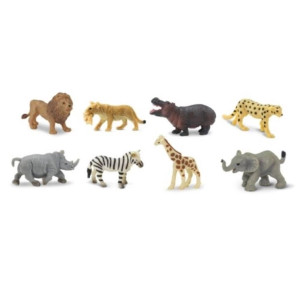 Safari Ltd. Mini Zwierzęta Sawanny. Zestaw Mini Figurek Safari Ltd 