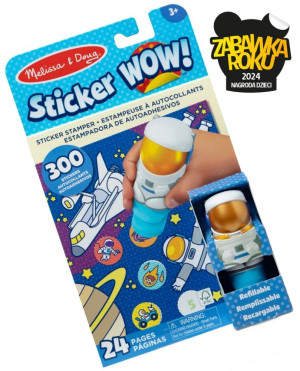 Melissa&doug Sticker WOW, astronauta 