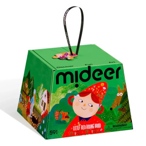 Mideer Puzzle artystyczne o nieregularnej formie mideer –Czerwony Kapturek (59 el. 