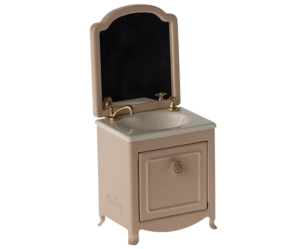 Maileg Akcesoria dla lalek - Sink dresser, Mouse - Powder 