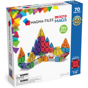 Magna-tiles MAGNA-TILES® Klocki Magnetyczne microMAGS 70 el. 