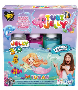 Tuban TUBI JELLY_ZESTAW SYRENKA 3 KOLORY 