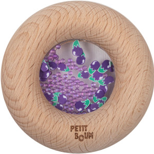 Petit Boum Petit Boum, Grzechotka Sensoryczna, Bakłażan 