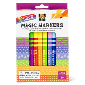 Tiger Tribe Tiger Tribe Magiczne Flamastry Zmieniające Kolor 