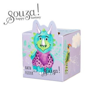 Souza! Musująca kula do kąpieli dla dzieci Smok 