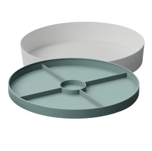 Jellystone Jellystone, Tacka sensoryczna Play Tray Sage 2w1 pojemnik kolor zielony 