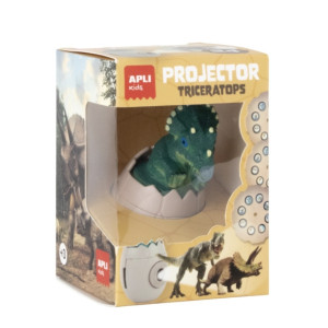Apli Projektor z wymiennymi dyskami Apli KIds - Dinozaur Triceratops 