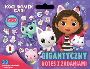 Trefl Books Koci Domek Gabi. Świąteczny Giga notes z zadaniami 